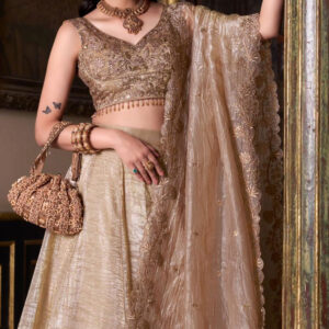 Gold Crush Lehenga