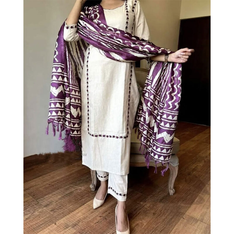 Handloom Cotton Kurta Set