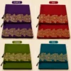 4 Colors Available Handloom Banarasi Silk Sarees with Gold Zari | Pushti24