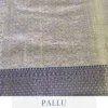Luxury Banarasi Tissue Brocade Silk Saree in Metallic Gold with Royal Blue Border for Wedding, Party & Festive Wear